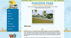 Desktop Screenshot of paradisepark.us